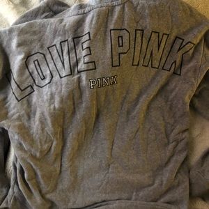 vintage victoria secret pink hoodie